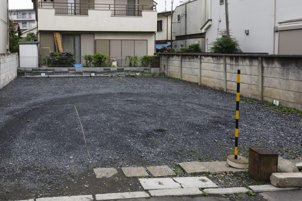 空地になった家