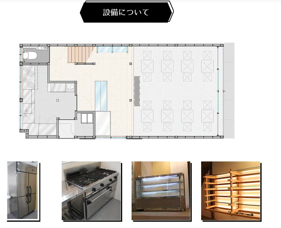 かめやキッチン　設備