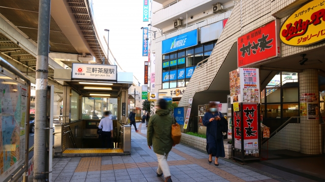 世田谷区の街並み