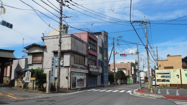 街角の風景