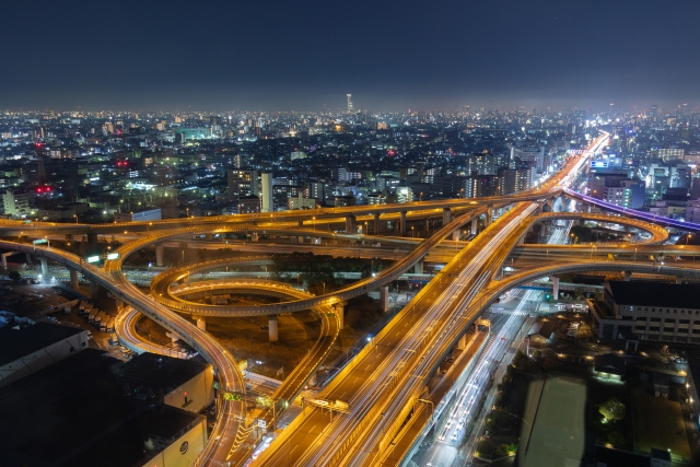 道路・夜景