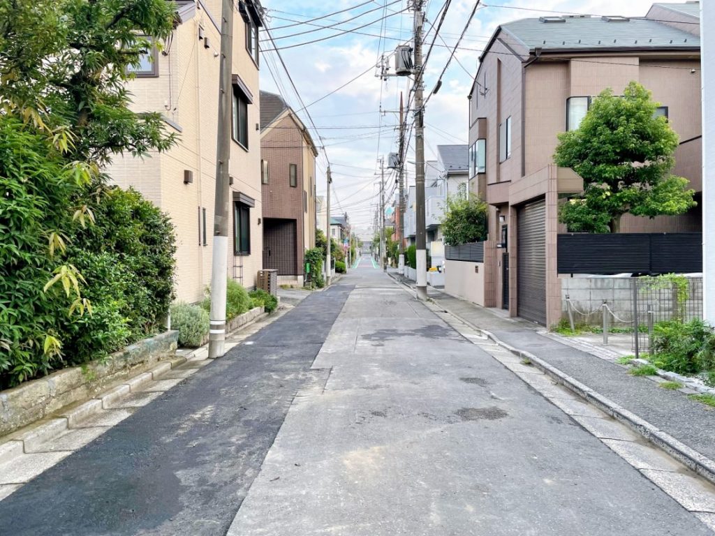 住宅街の風景