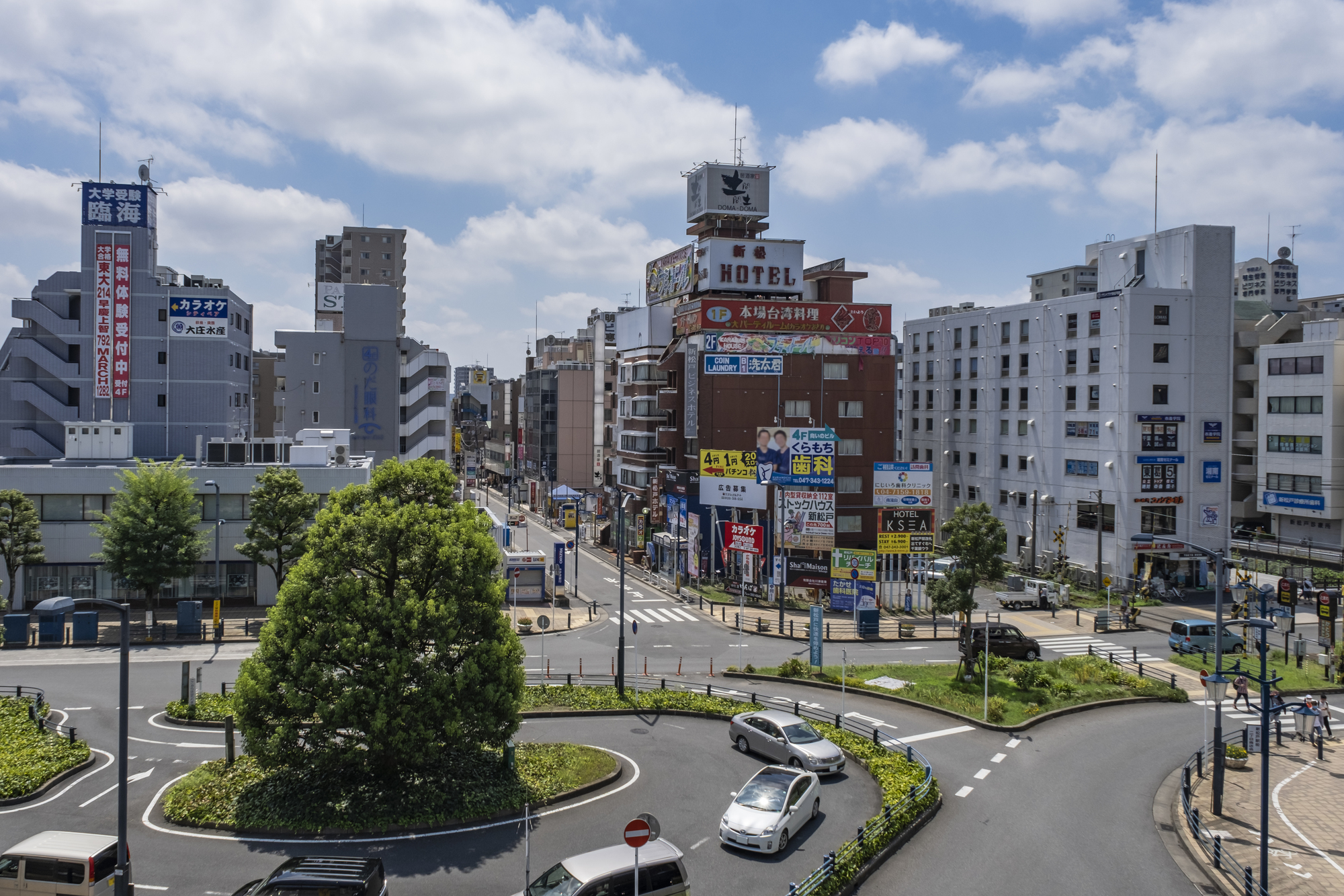 千葉県松戸市の街並み