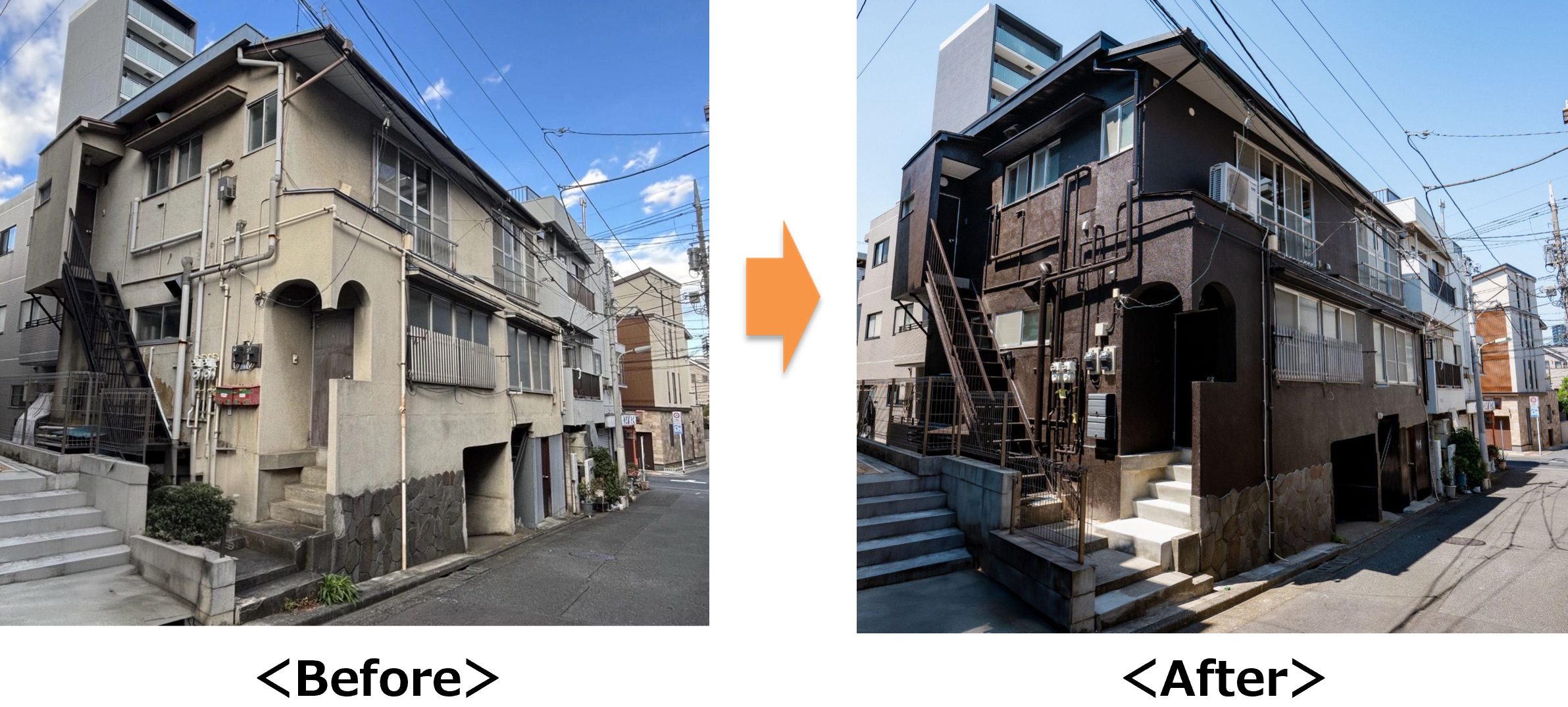 【6/25リリース配信】コロナ禍で全室空き部屋となった品川区荏原の築63年のアパートをインダストリアルスタイルの小規模オフィス「Taisei Base(タイセイベース)」として再生