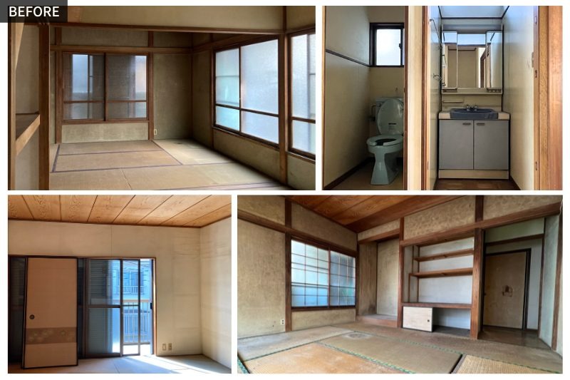 練馬区旭町の女性専用のシェアハウスリフォーム前