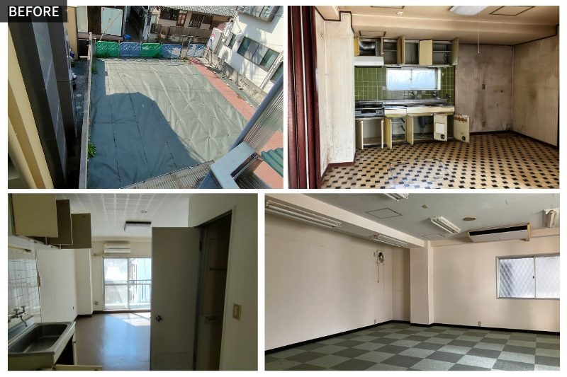 URAHARA CENTRAL APARTMENT　リノベーション前