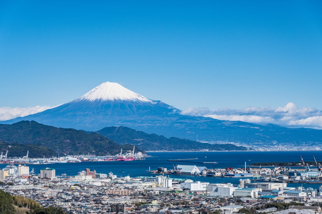 静岡県日本平からの富士山